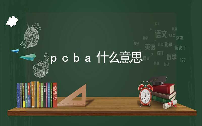 pcba什么意思